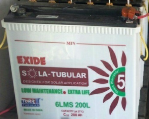 Exide Solar Battery - Tall Tubular - 6LMS200L